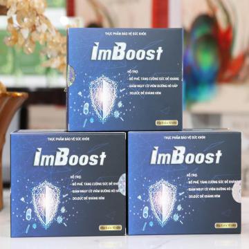 Thực phẩm chức năng IMBOOST – Tăng đề kháng hệ miễn dịch, giảm nguy cơ viêm đường hô hấp khi bị Covid 19 