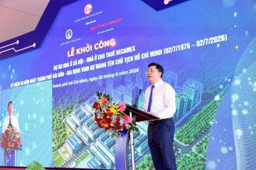 Tập đoàn Becamex khởi công hơn 6.200 căn nhà ở xã hội, phát triển mô hình nhà ở cho thuê